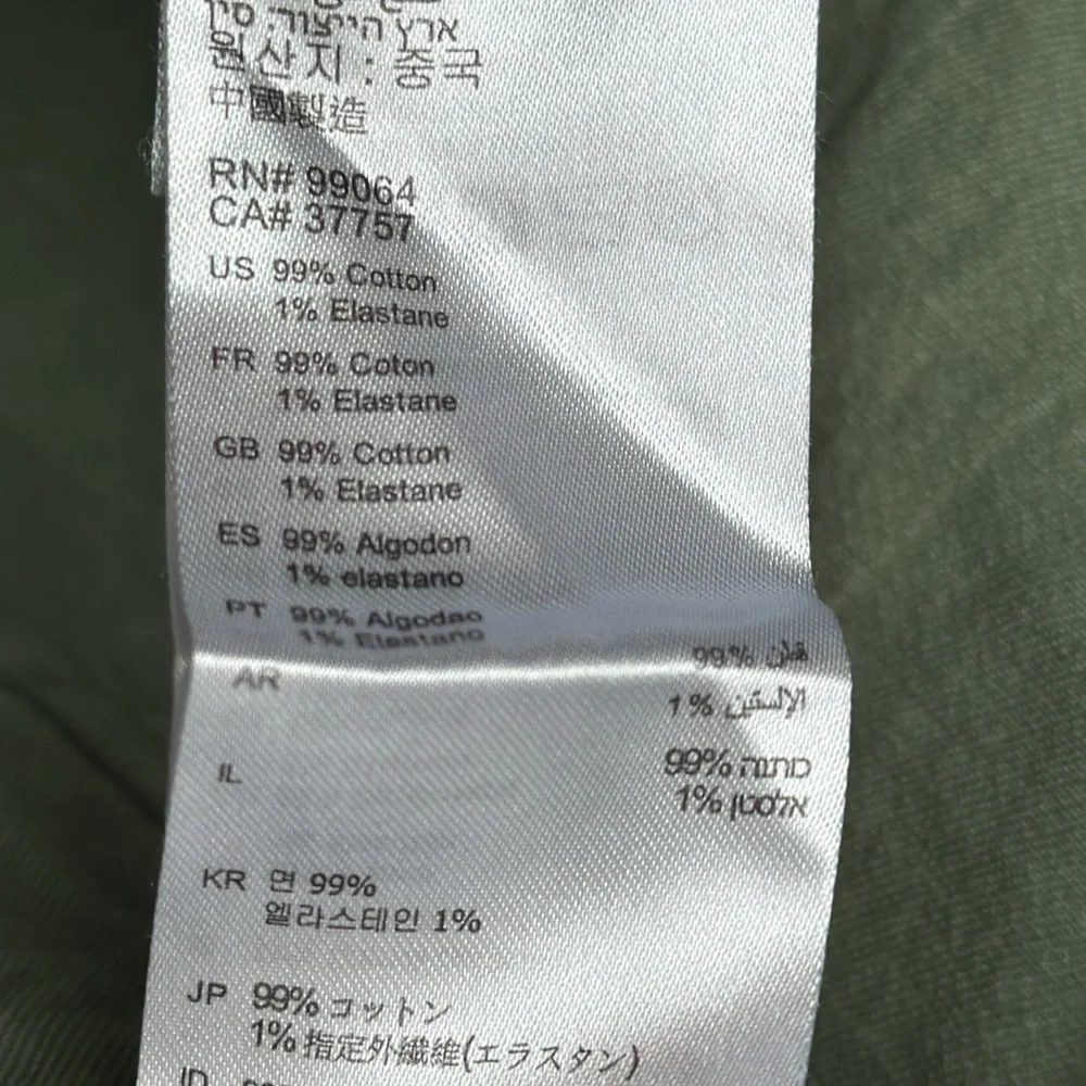 RVCA wide leg pale green feminine size 26 inseam 24 - Picture 11 of 12